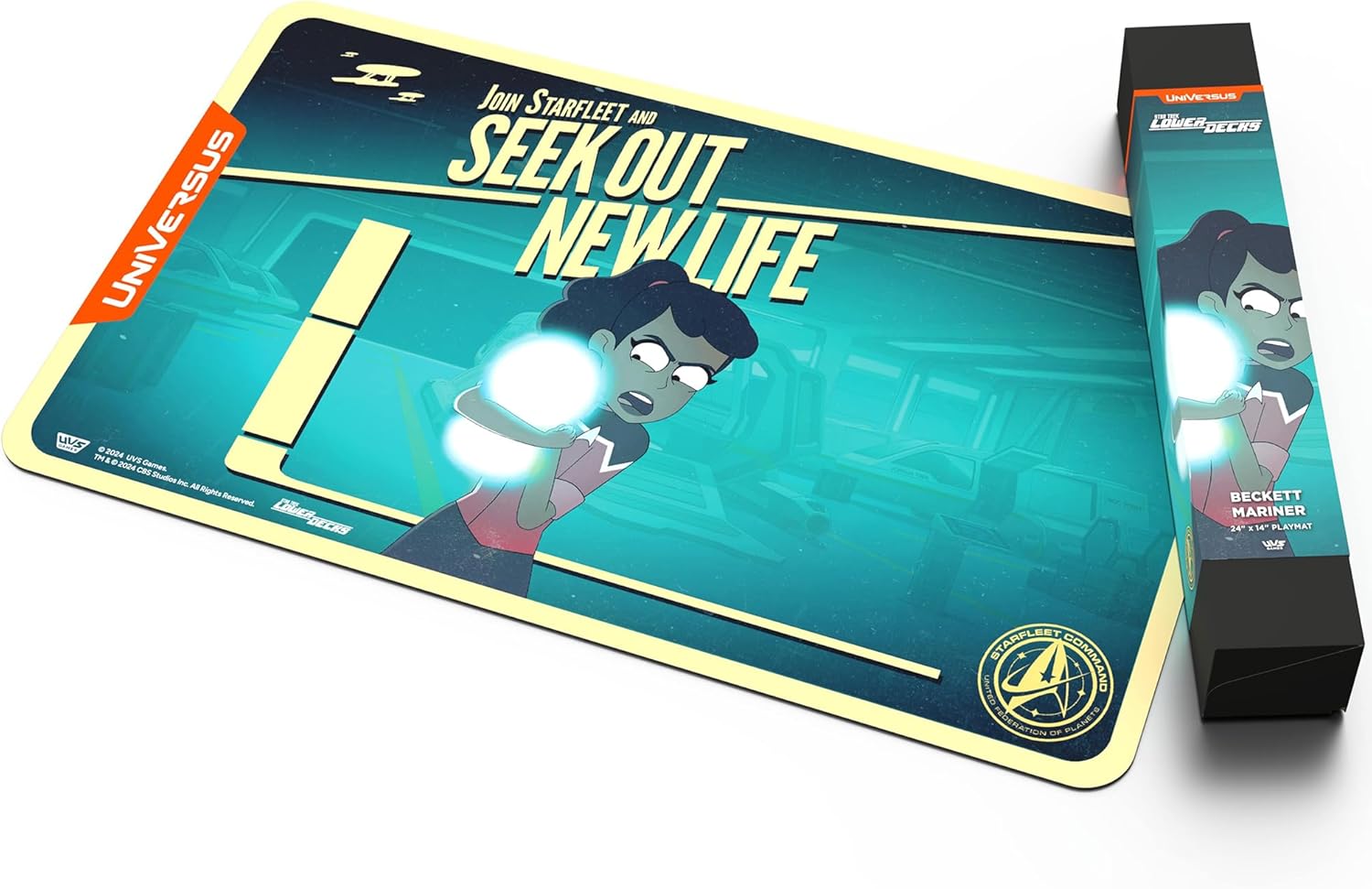 UniVersus: Star Trek: Lower Decks - Beckett Marin Playmat - 24 x 14 Neoprene Mat